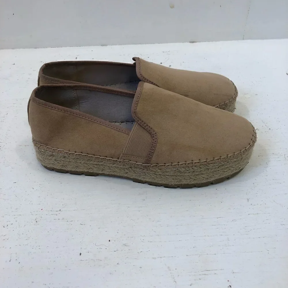 Circus by Sam Edelman Tan Suede Espadrilles 8